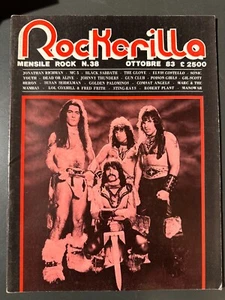 RIVISTA ROCKERILLA N.38 OTT 83|BLACK SABBATH-ELVIS COSTELLO--SONIC YOUTH-MC 5 - Imagen 1 de 1