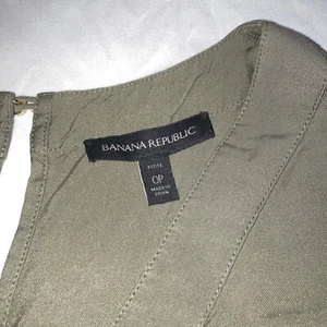 Sleeveless V-Neck Romper Size OP Petite - Picture 1 of 7