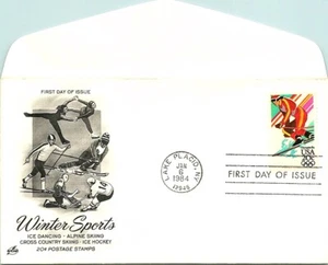 S01-5254, WINTER OLYMPICS 84, **ARTCRAFT FDC - Picture 1 of 2