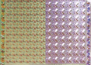 3D Dufex A4 Backing Sheet Foil Stunning Butterfly and Flowers NEW - Picture 1 of 1