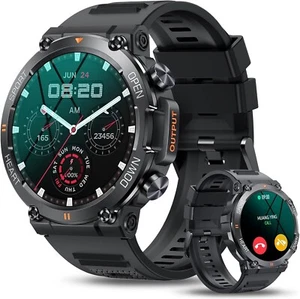 Montre Connectée Smartwatch 1.39" Étanche Sport 128 Modes Cardio Sommeil SpO2 - Photo 1/7