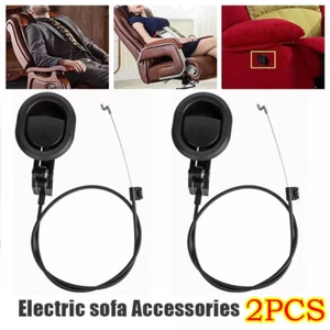 2Pcs Recliner Replacement Pull Handle Chair Sofa Couch Release Lever Universal - Picture 1 of 15