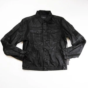 CHAQUETA CON BOTONES Cult of Individuality para hombre 100% auténtica talla MEDIANA negra - Imagen 1 de 7