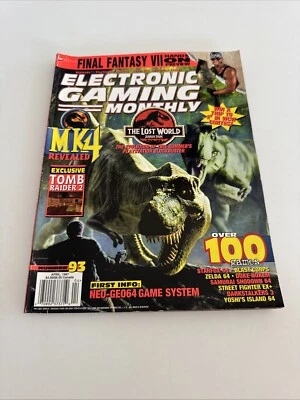 Electronic Gaming Monthly EGM 93 April 1997 Jurassic Park The Lost World - Image 1 of 3