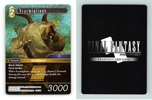 Scarmiglione #13-059H Final Fantasy Opus XIII Crystal Radiance Hero Foil TCG - Picture 1 of 1