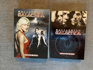 Battlestar Galactica 2 DVD LOT Season One & Season 2.5 - Imagen 1 de 2