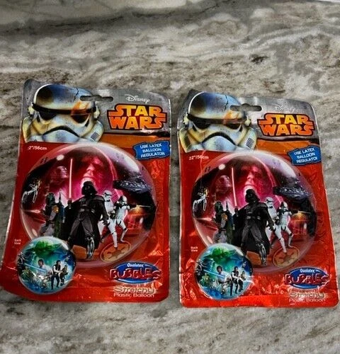 Disney Star Wars Qualatex Burbujas Globos Elásticos Set De 2 NUEVO Foto 1 de 4