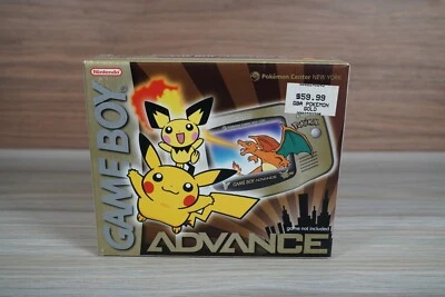 🔥 Nintendo Game Boy Advance Gold Pokemon Center NY - New Factory Sealed 🔥 - Image 1 of 4