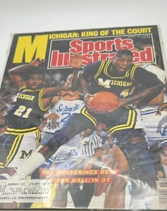 Vintage Sports Illustrated April 10, 1989 Michigan: King Of The Court - Picture 1 of 1