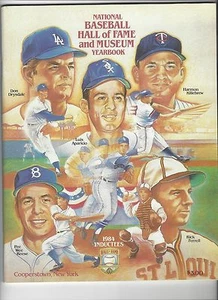 1984 National Baseball Hall of Fame and Museum Yearbook PEE WEE REESE - Picture 1 of 3