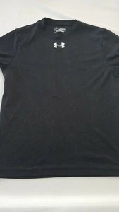 UNDER ARMOUR BOYS BLACK SHIRT MEDIUM M SPORTS UA LOOSE - Picture 1 of 9