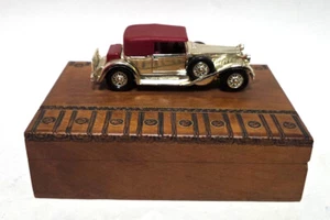 gebraucht! Matchbox Y-15 Packard Victoria chrome 1930 auf Zigarrenschachtel - Bild 1 von 3