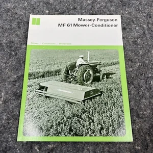 Folleto acondicionador cortacésped Massey Ferguson MF 61 - Imagen 1 de 4