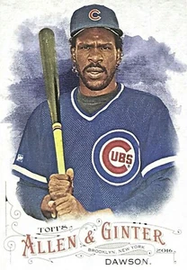 2016 Topps - Allen & Ginter Baseball #287 Andre Dawson World's Champions Cubs - Picture 1 of 2