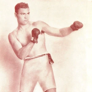 c.1940 Jack Dempsey Broadway Bar Cocktail Lounge Postcard Facsimile Autograph - Picture 1 of 3