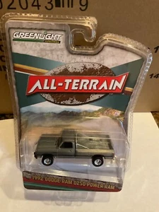 Greenlight All-Terrain 1992 Dodge Ram D250 Power Ram pickup BARE METAL CHASE - Picture 1 of 1