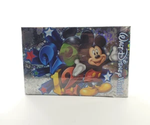 Disney World 2012 Mickey Mouse Photo Album Multicolor Stars Collectible New Seal - Picture 1 of 5