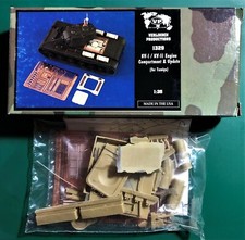 VERLINDEN 1329 - KV-I / KV-II ENGINE COMPARTMENT & UPDATE (TAMIYA) - 1/35 RESIN