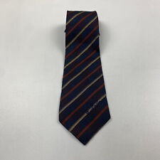 Vintage 80’s Pierre Cardin Multicoloured Striped Neck Tie - 100% Silk