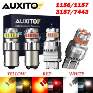 AUXITO LED Turn Signal Light Bulb Anti Hyper Flash 3156/3157/7440/7443/1156/1157 - Picture 1 of 28