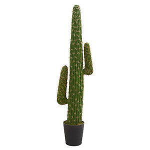 Nearly Natural 4.5’ Cactus Artificial Plant Home Decoration Realistic Display
