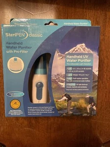 SteriPEN Classic Handheld UV Water Purifier Hiking Camping Emergency New NIB - Picture 1 of 4