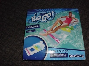 H2O GO Kool Lounge Swim Floaty, New - Picture 1 of 2