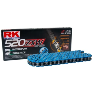 [520ZXW XW-Ring] RK CHAIN 120 LINK (Blue) - Picture 1 of 4