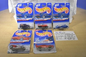 Mattel Hot Wheels 5 1. Edition Autos Jeepster, Charger, Salt Flat Racer (300-004) - Bild 1 von 11