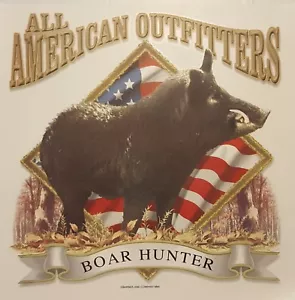 (CLASSIC DESIGN) AMERICAN OUTFITTERS BOAR HUNTER WILD HOG HUNTING SHIRT #1823 - Picture 1 of 1