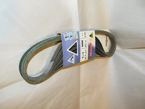 Power line 1/2 inch x 24 inch Sanding Belts, Pack of 10 - Picture 1 of 2