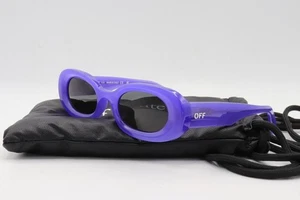 Off-White Amalfi OERI087 Eyeglasses Purple 3707 Authentic 49mm - Picture 1 of 6