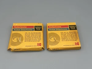 2 Stück Kodak Kodachrome Super 8 Film Film Ektachrome - Bild 1 von 6