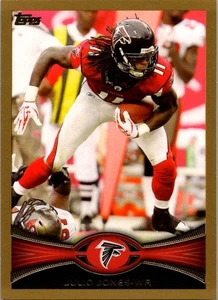 2012 Topps Gold Julio Jones Atlanta Falcons #194 /2012 - Bild 1 von 2