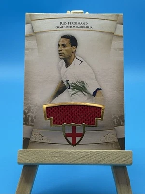Rio Ferdinand | 2015 Futera Superstars Patch /19 – England & Manchester United - Image 1 of 3
