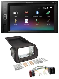 Pioneer DAB MP3 2DIN Bluetooth USB Autoradio für Citroen Nemo Fiat Fiorino Peuge - Bild 1 von 8