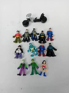 Imaginext DC Super Friends Bundle of 12 Figures Batman, Superman, Joker TMK - Picture 1 of 9