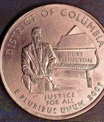 2009 Quarter -Distirc of Columbia DDR -Rare! - Image 1 of 4