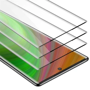 3x Fullcover Tempered Glass for Samsung Galaxy NOTE 10 PLUS Screen Protection - Picture 1 of 8