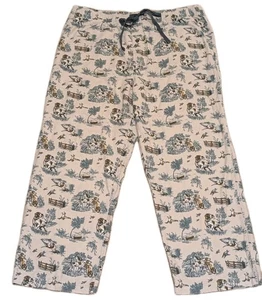 Herren Flanell Pyjama/ Lounge Hose Gr. XL Deutsch Kurzhaar Zeiger Jagdhund hellbraun - Bild 1 von 8