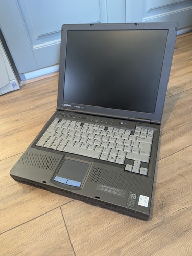 Compaq Armada E500 Vintage Retro Laptop Windows XP 120GB SSD ATI | eBay UK