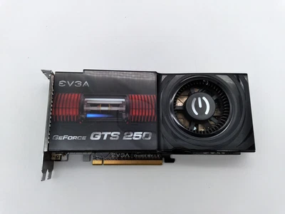 EVGA NVIDIA GeForce GTS 250 512MB GDDR3 PCIe 2.0 Dual DVI Video Graphics Card - Image 1 of 4