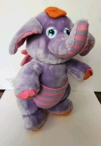 WUZZLES ELEROO 12 inch plush doll 1984 Hasbro Elephant Kangaroo - Picture 1 of 7