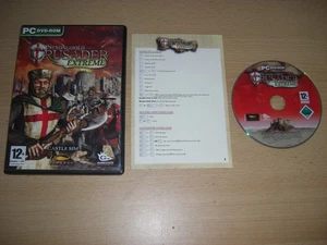 STRONGHOLD CRUSADER EXTREME Pc Cd Rom Castle Sim STRONG HOLD - Picture 1 of 1