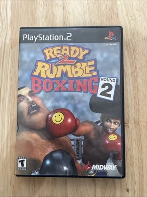 Ready to Rumble Boxing Round 2 (Sony PlayStation 2, 2000) PS2 Tested Working - Image 1 of 4