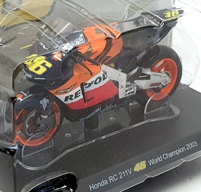 Altaya 1/18 Scale FFR30 - Honda RC 211V #46 Valentino Rossi World Champion 2003 - Image 1 of 2
