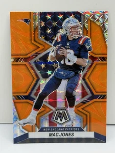 Panini Mosaic 2022 - National Pride Mac Jones #266 Mosaic Reactive Orange Prizm - Imagen 1 de 2