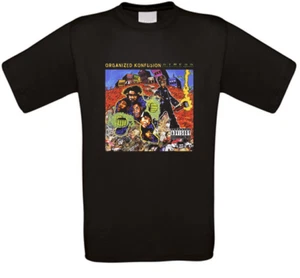 Organized Konfusion Stress Paraohe Monch Rap Hip Hop T-Shirt Tutte Taglie Nuovo - Picture 1 of 1