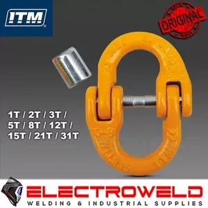 ITM G80 12 Ton 20mm Chain Component Connector Hoist Lifting Load TM9804-04020 - Picture 1 of 3