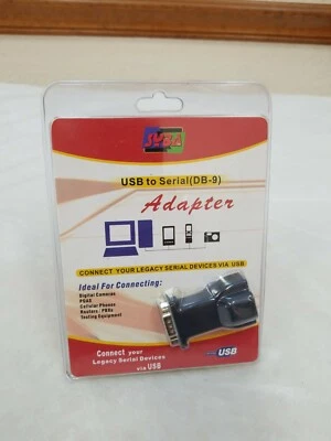 SYBA USB TO SERIAL (DB-9) Connect your legacy serial devices via USB - Image 1 of 4